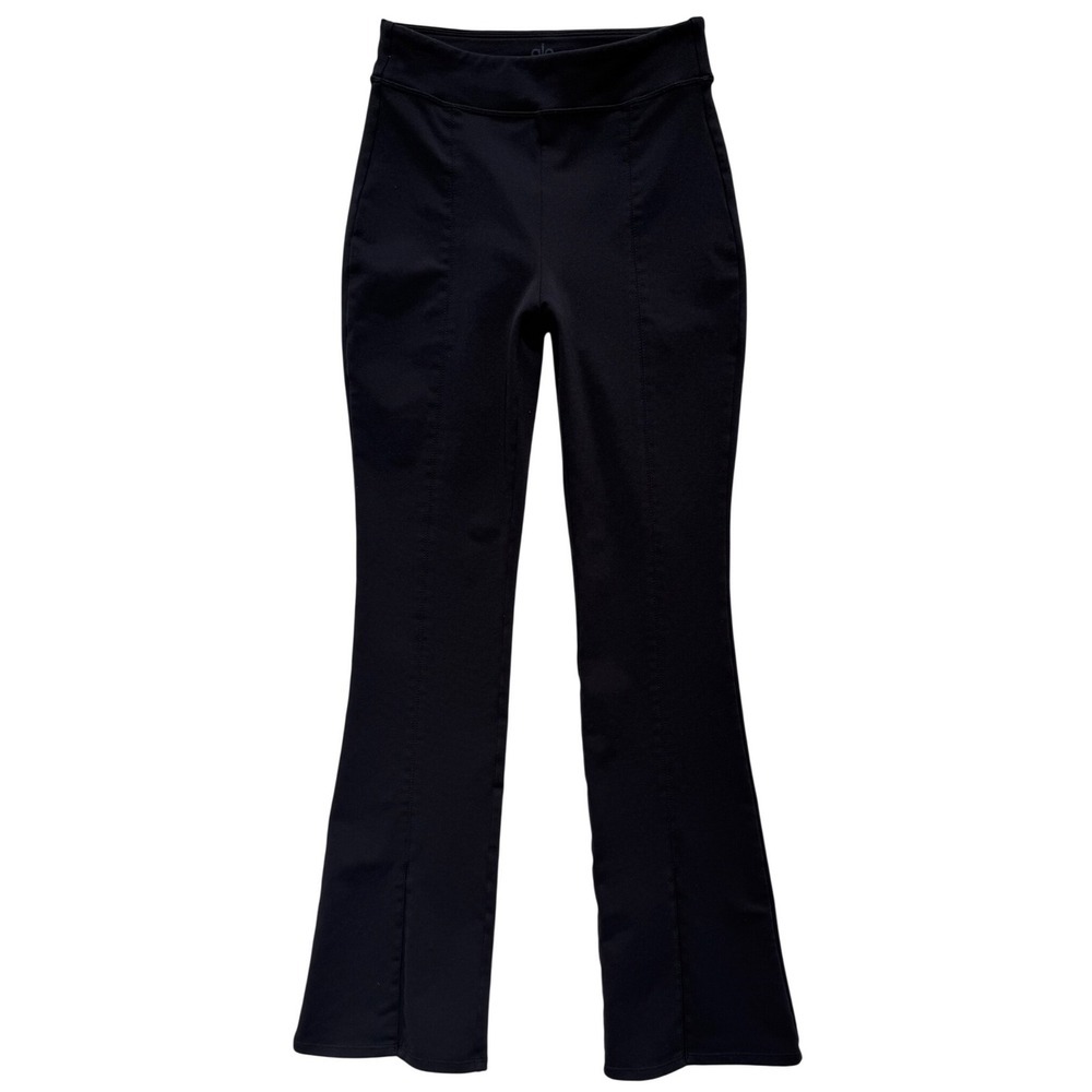 ALO Yoga Airbrush High-Waist Flutter Legging Size Small Black